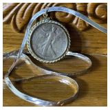 Silver necklace