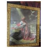 Jesus Praying Wall Decor