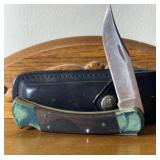 Schrade pocket knife and case