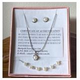 Pearl Jewelry set with COA