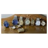 Lot of 9 watches