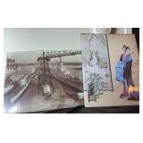 2 Cardboard posters