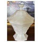 Milk Glass Candy Dish