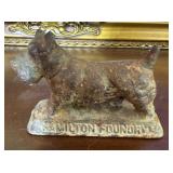 Cast iron Scotty Dog  Figurine
