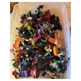 small tote of action figures