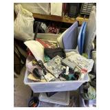 Contents of totes mostly decorations