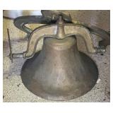 Number 2 large cast iron bell