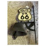 Route 66 cast iron bell