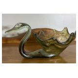 Art Glass Swan