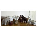 Group of animal collectibles - some porcelain