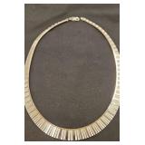 17 inch necklace marked .925 (sterling) made in