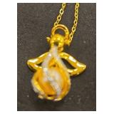 Pearl Angel Necklace by Danberry Mint
