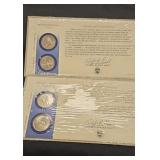 Four US Quarters w999 Liberty and Independence