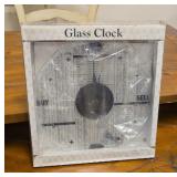 Glass clock