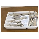 Oneida Flatware and 2 flatware drawer liners
