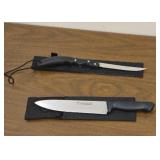 Pair of knives and cases