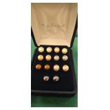 The fanberry mint ear studs set 7 sets in