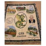 GHS athletics throw new in bag