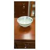 Oriental bowl approx 5 inches tall and 9 inches
