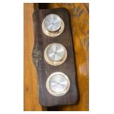 Barometer, thermometer humidity meter