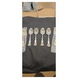 6 serviing spoons by Gorham Sterling Silver Two
