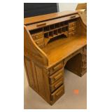 Nice Roll Top Desk approx size is 46