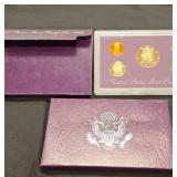 Two 1988 US  Mint Proof Sets