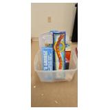 Tote of games and a puzzle