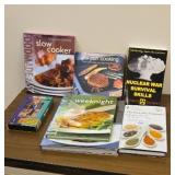 Grouping of cook books and others