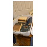 A tote of various books