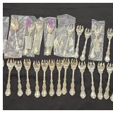 27 Ice Cream forks by Gorham Sterling Silver 7