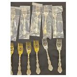 11 Gorham Sterling Silver Forks 5 in original
