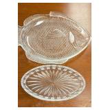 Fish plate and oval plate