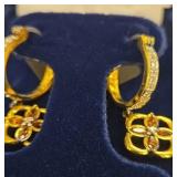 Hoop Earrings by Designer Jose Hess for Danberry