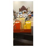3 Tupperware pitcherx