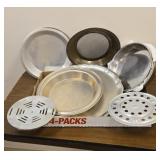 Trays, sifting pan and more