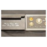 United States Mint Silver Proof Set 1997