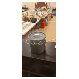 Aluminum cookware double boiler pan