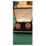 1902 coin cuff links