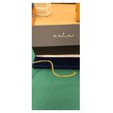 The Danbury mint bracelet marked Turkey NIB