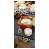 Nikko Christmas dishes plates and 8 saucers and a