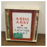 A kiss a day print
