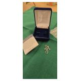 The Danbury mint earrings