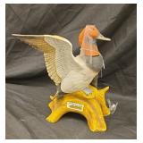 Ski country empty bird decanter