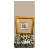 Pair of Birdhouse prints approx 16 x 15 inches