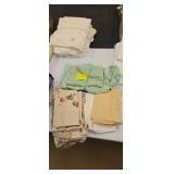 King sheet & pullow cases, queen fitted and