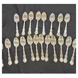 21 Gorham Sterling spoons.