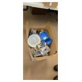 Big box of miscellaneous storage bowls