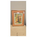 The university of Virginia Serpentine Wall print