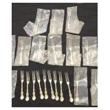 Gorham Sterling Silver 3 pronged forks.21 pieces